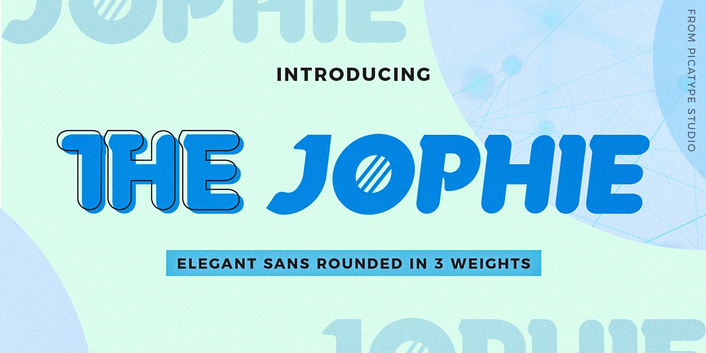 Шрифт The Jophie Sans